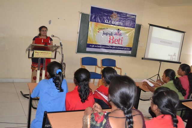 A Talk on Health Awareness for Girls in Adolescent Age Group By-Dr.V.Mertri