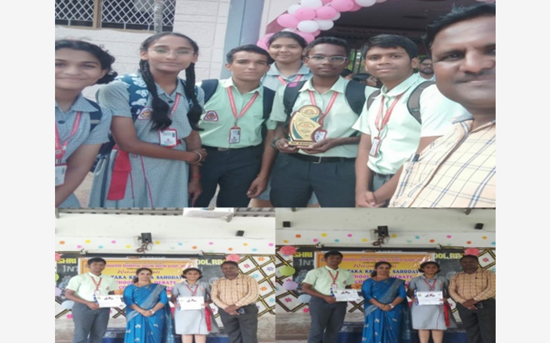 Interschool Quiz competition organized by Karnataka Krishna Sahodaya