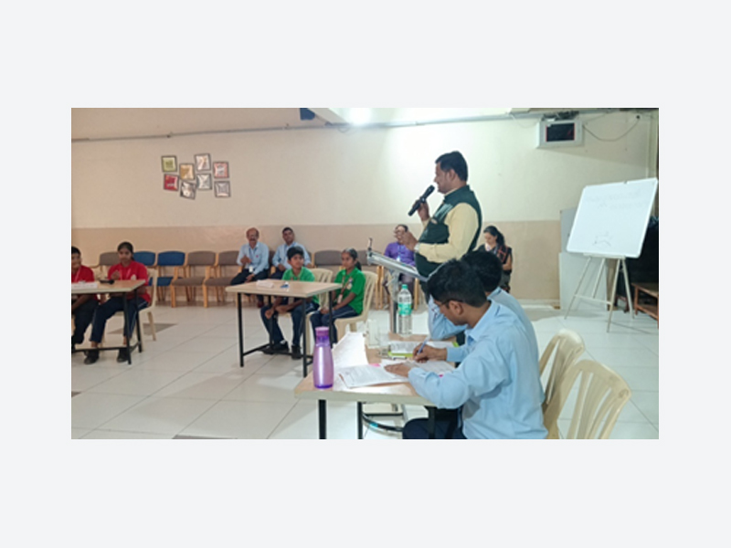 My Cloud Quiz Competition Ignites Minds at KLE Society's Smt. C.B. Ranamode School, Athani