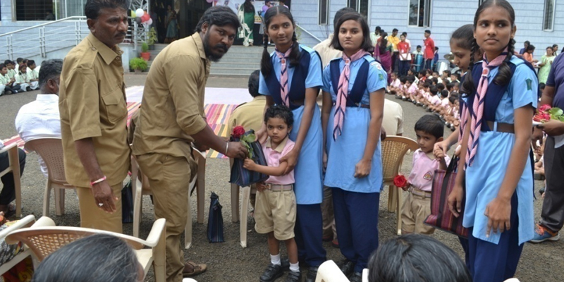 Felicitation  of Muncipal workers