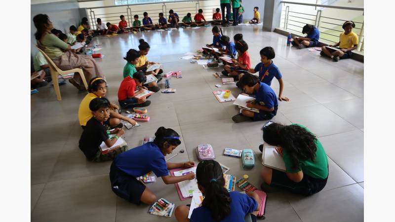Drawing and Glass Painting Competition