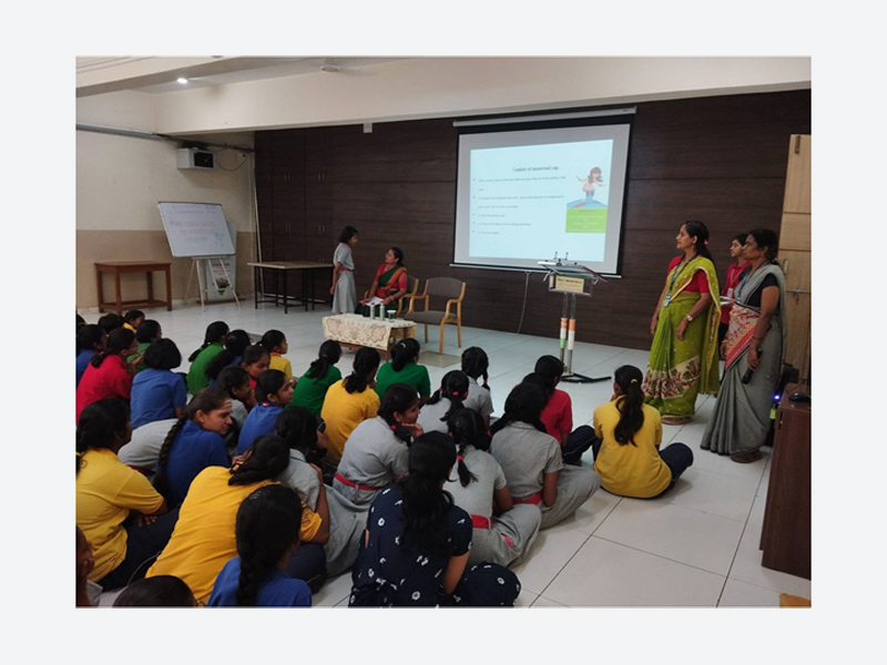 K.L.E. Society's Smt. C. B. Ranamode School, Athani Hosts Menstrual Hygiene Awareness Program