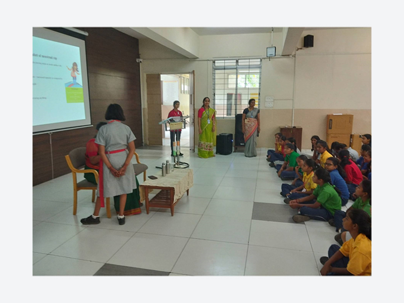 K.L.E. Society's Smt. C. B. Ranamode School, Athani Hosts Menstrual Hygiene Awareness Program