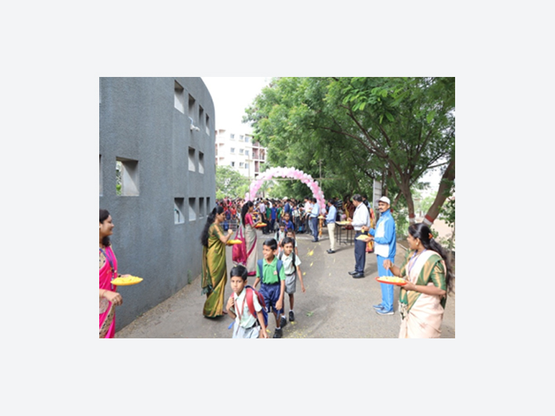 K.L.E. Society's Smt. C.B. Ranamode School Welcomes Students for New Academic Year