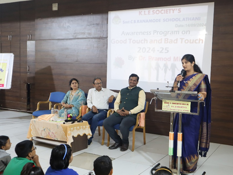 Awareness Program on Good Touch and Bad Touch